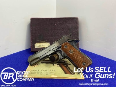 1964 Llama Model XV .22 LR Blue 3.68" *EARLY PURPLE FACTORY BOX & MANUAL*