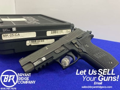 2013 SIG Sauer P226 MK25 Navy 9mm 4.4"*OFFICIAL SIDEARM OF U.S. NAVY SEALS*