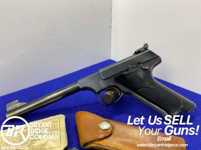 1955 Colt Huntsman .22LR Blue 6" *SECOND SERIES FRAME ARCHITECTURE*