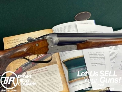HOLY GRAIL COLT PROTOTYPE - Colt / JP Sauer & Sohn "Royal Grade" 20ga 