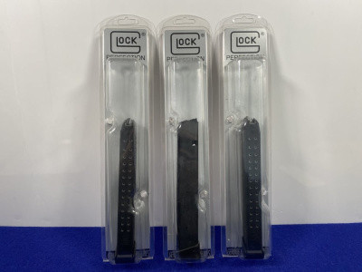 (3) Glock Perfection G17 9mm 33Rd Magazines *EXTENDED CAPACITY MAG* 