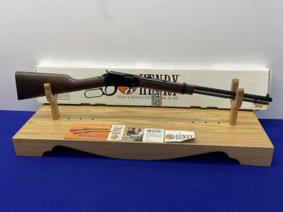 Henry Repeating Arms .22 WMR 20" Blued *AMERICAN MADE LEVER-ACTION RIFLE*