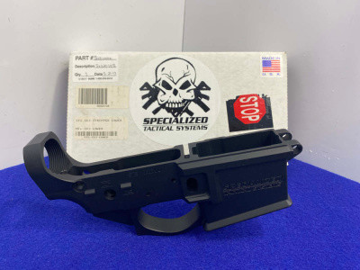 STS SX3 Billet Lower Black Multi *PERFECT CHOICE FOR YOUR NEXT BUILD*