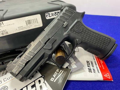 2021 Sig Sauer P320 Spectre 9mm *HEAD-TURNING CUSTOM WORKS SEMI-AUTOMATIC*