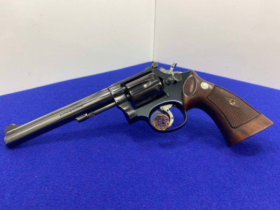 1960 Smith Wesson 17 .22 LR 6" *PINNED & RECESSED / NO DASH EXAMPLE*