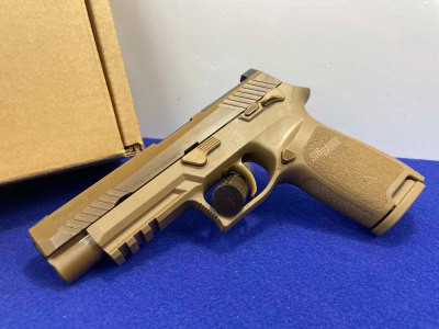 2019 SIG Sauer M17 9mm 4.7" FDE *US MILITARY SURPLUS SEMI-AUTOMATIC PISTOL*