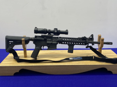 DS Arms ZM4 AR-15 5.56 16" *VORTEX 1-8X, SUREFIRE LIGHT & BLUE FORCE SLING*