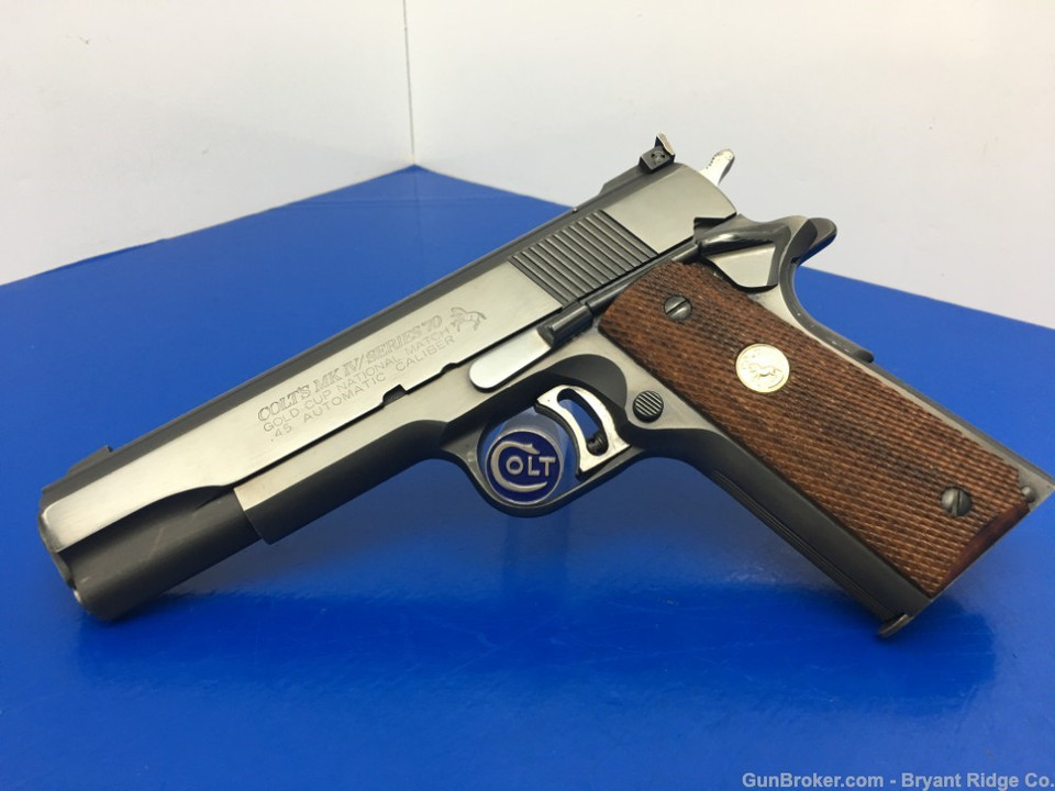 1981 Colt Gold Cup National Match MKIV 45 ACP *AWESOME SERIES 70 COLT