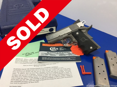 1998 Colt Defender PORTED COLT CUSTOM SHOP - Bryant Ridge