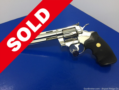 1980 Colt Python 8" NICKEL - Bryant Ridge