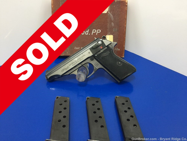 1965 Walther PP 7.65mm -RARE Lower Saxony Police Model - Bryant Ridge