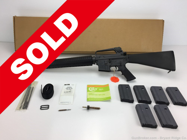 Colt AR-15 Sporter Match Target Hbar R6601 RARE BLUE LABEL R6601 ...