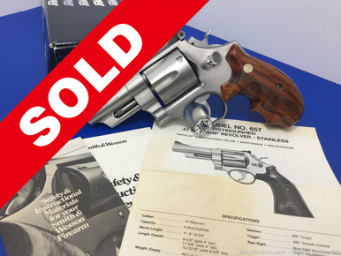 Smith Wesson 657 No Dash .41mag 3