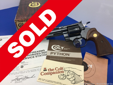 1980 Colt Python .357 Magnum 8