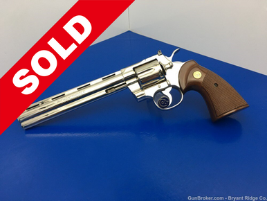 1980 Colt Python Target .38 SPL 8" *1 OF ONLY 251 EVER PRODUCED ...