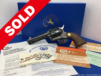 1993 Colt Single Action Army .45 Colt 4 3/4