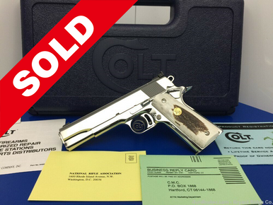 1997 Colt Custom Competition 1911 Stainless .45ACP *COLT CUSTOM SHOP ...