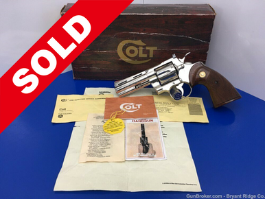 1977 Colt Python .357 Mag 4