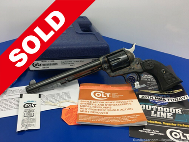 Colt Single Action Army Blue/Case 7.5