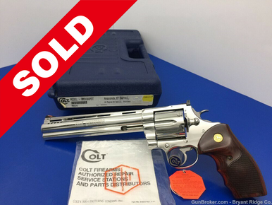 1997 Colt Anaconda PDT .44 Mag BRIGHT STAINLESS 8