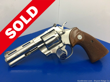 1990 Colt Python .357 Mag Stainless 4