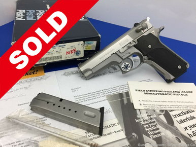 1988 Smith Wesson 659-0 9mm Stainless *INCREDIBLY RARE