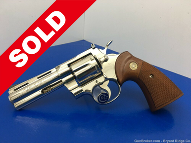 1973 Colt Python .357 Mag Nickel 4