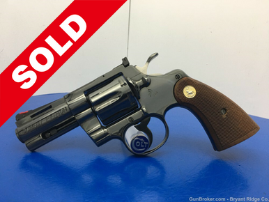 1988 Colt Combat Python .357 Mag Blue *EXTREMELY RARE 3