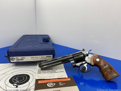 *SOLD* 1997 Colt Python Elite RARE Royal Blue 6" *RARE 1st YEAR OF ...