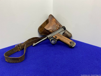 SOLD* 1932 Japanese Nambu Type 14 8x22mm Blue 4 5/8