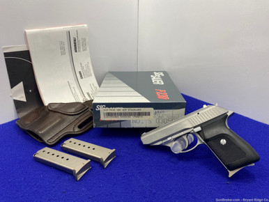 SOLD* Sig Sauer P230 9mm Kurz/.380ACP Stainless 3.5