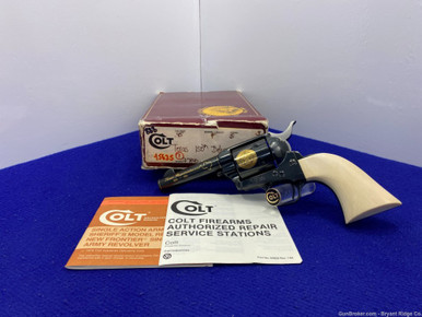 RAMPANT Colt SAA Sheriff's Model　限定モデル Antique Colt Single Action Sheriff's Model Revolver | Rock Island