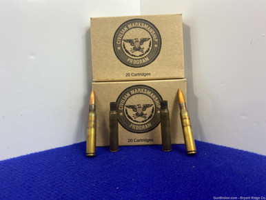 *SOLD* Civilian Marksmanship Program 30-06 FMJ Ball 20Rds *TOP QUALITY ...
