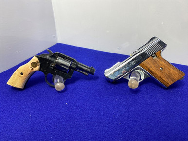 *SOLD* Davis Model P32 .32 Auto /Omega Model 220 .22LR *LOT OF TWO PISTOLS*