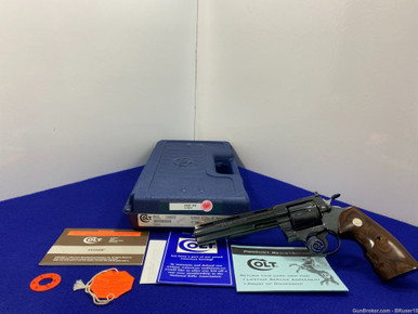 *SOLD* 2003 Colt Python Elite .357 Mag Royal Blue 6" *STUNNING SNAKE ...