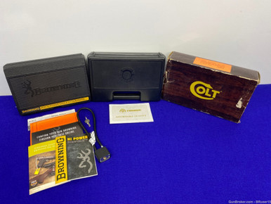 *SOLD* Assorted Brand Storage Boxes Browning / Taurus / Colt *LOT OF 3*