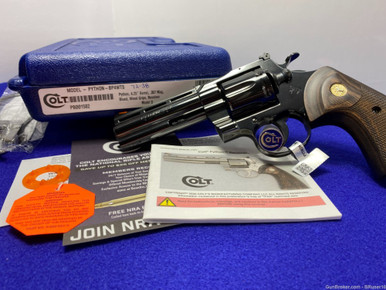 *SOLD* 2024 Colt Python .357 Mag 4.25" *REIMAGINED CLASSIC W/SLEEK BLUE ...