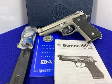 *SOLD* 1999 Beretta 96FS Inox .40 S&W Stainless 4.9