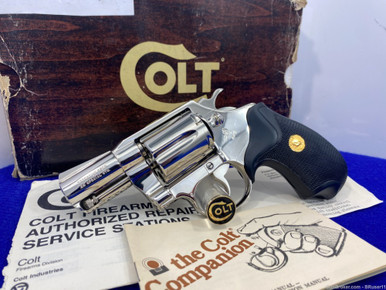 SOLD* 1982 Colt Detective Special .38 Spl Nickel 2