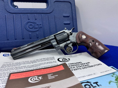 *SOLD* 1997 Colt Python Elite Blue *COLT CUSTOM SHOP* Ultra Rare Low ...