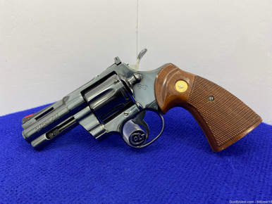*SOLD* 1978 Colt Python .357 Mag Blue 3" *EXTREMELY RARE & SOUGHT AFTER ...