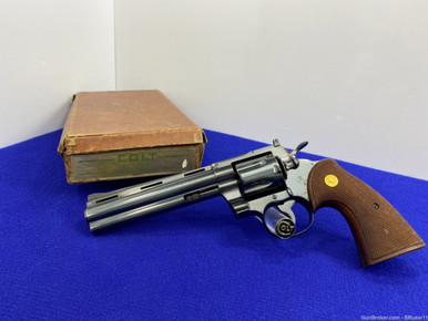 *SOLD* 1956 Colt Python -RARE 1st Generation- *HIGHLY COVETED LOW 4 ...