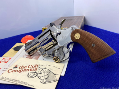 SOLD* 1964 Colt Python .357 Mag Nickel 2.5