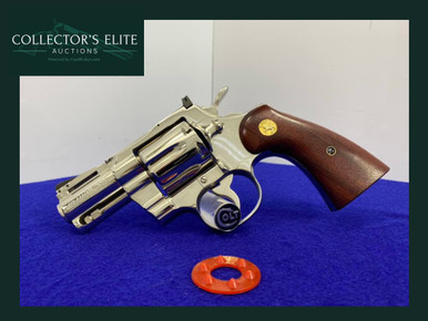 *SOLD* 1986 Colt Python .357 2 1/2" *ABSOLUTELY GORGEOUS FACTORY BRIGHT ...