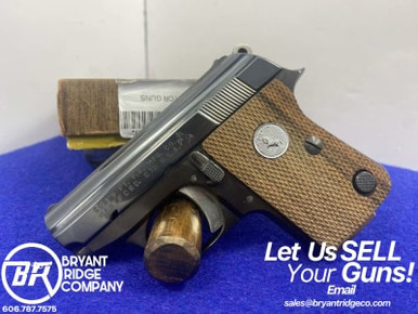 1973 Colt Automatic .25 ACP Blue *DESIRABLE AMERICAN MADE COLT ...