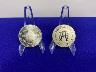 Silver Rounds No Ridges (2)* SD Bullion & American Reserve -1oz PURE SILVER ROUNDS- 2oz Troy ...