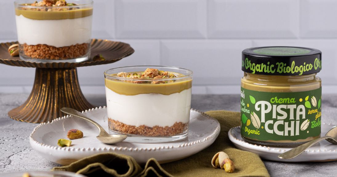 Mini Cheesecake al Pistacchio