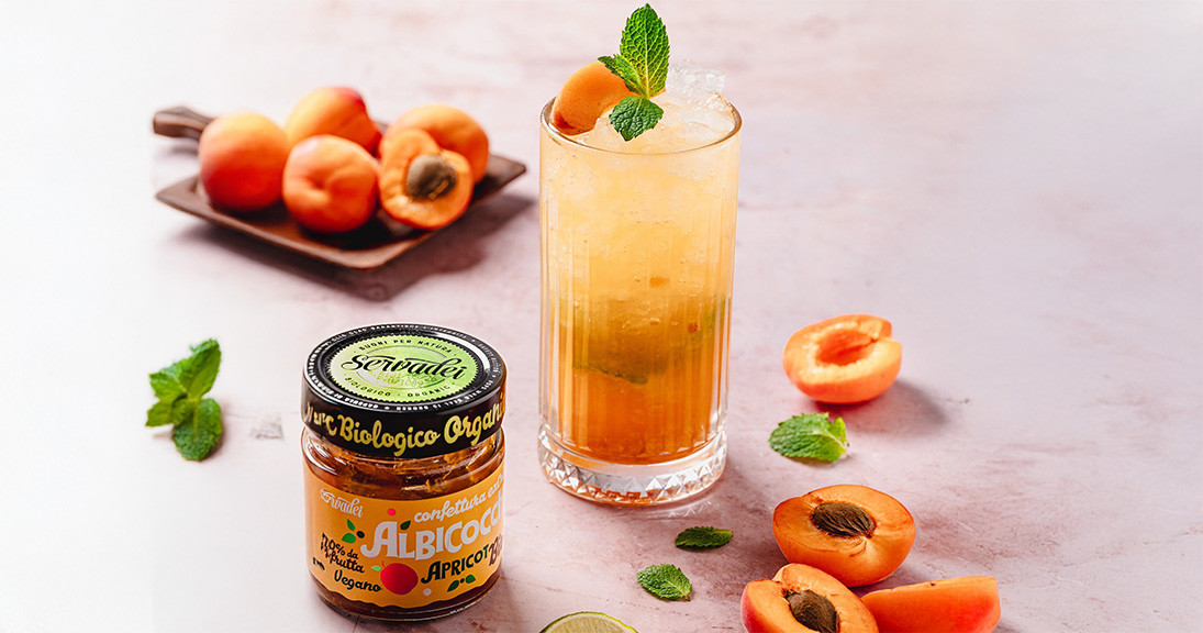 Mojito analcolico all’albicocca