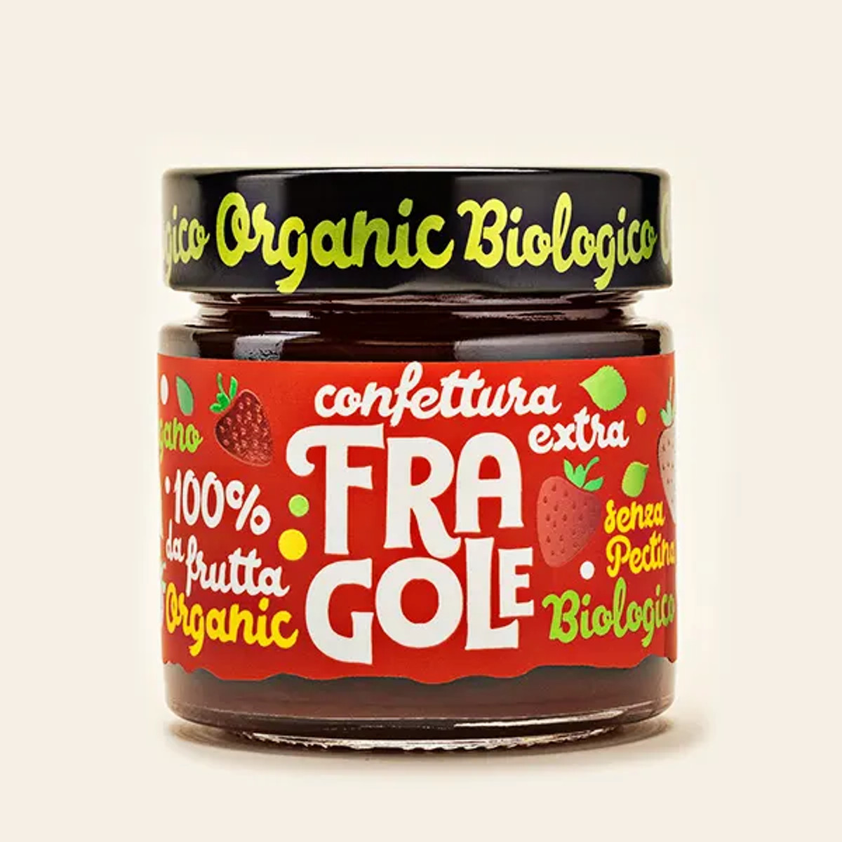 Marmellata di fragole biologica