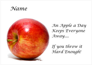 Apple a Day - Personalised